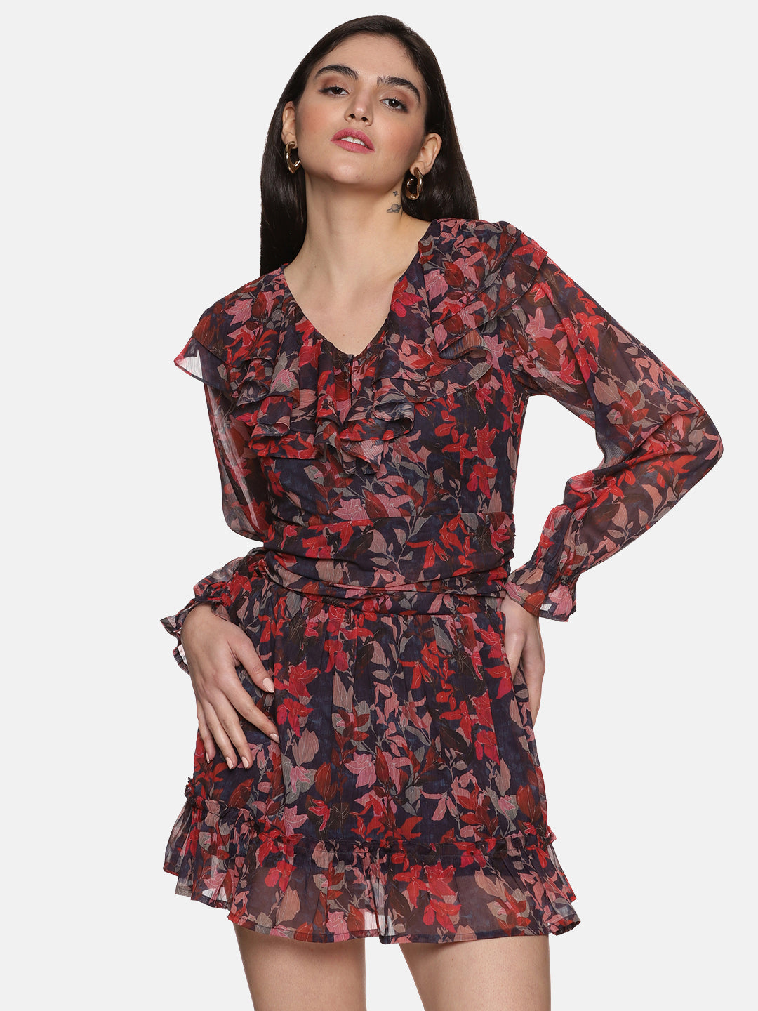 Buy V-Neck Mini Dress For Women