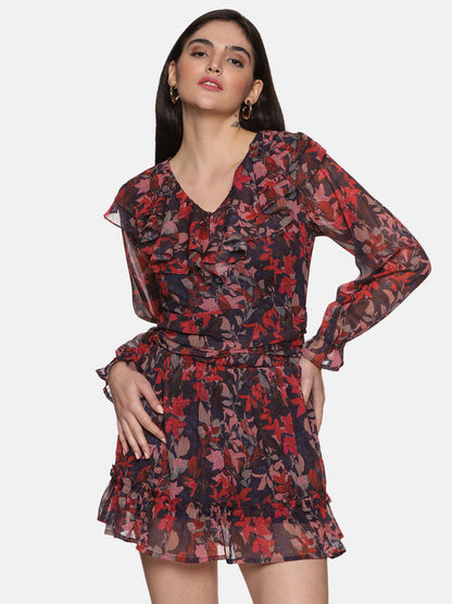 Buy V-Neck Mini Dress For Women