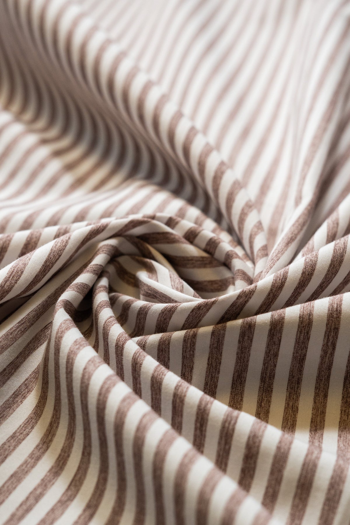 Brown Regular Fit Striped Casual Cotton Shirt for Men (CIRAG)
