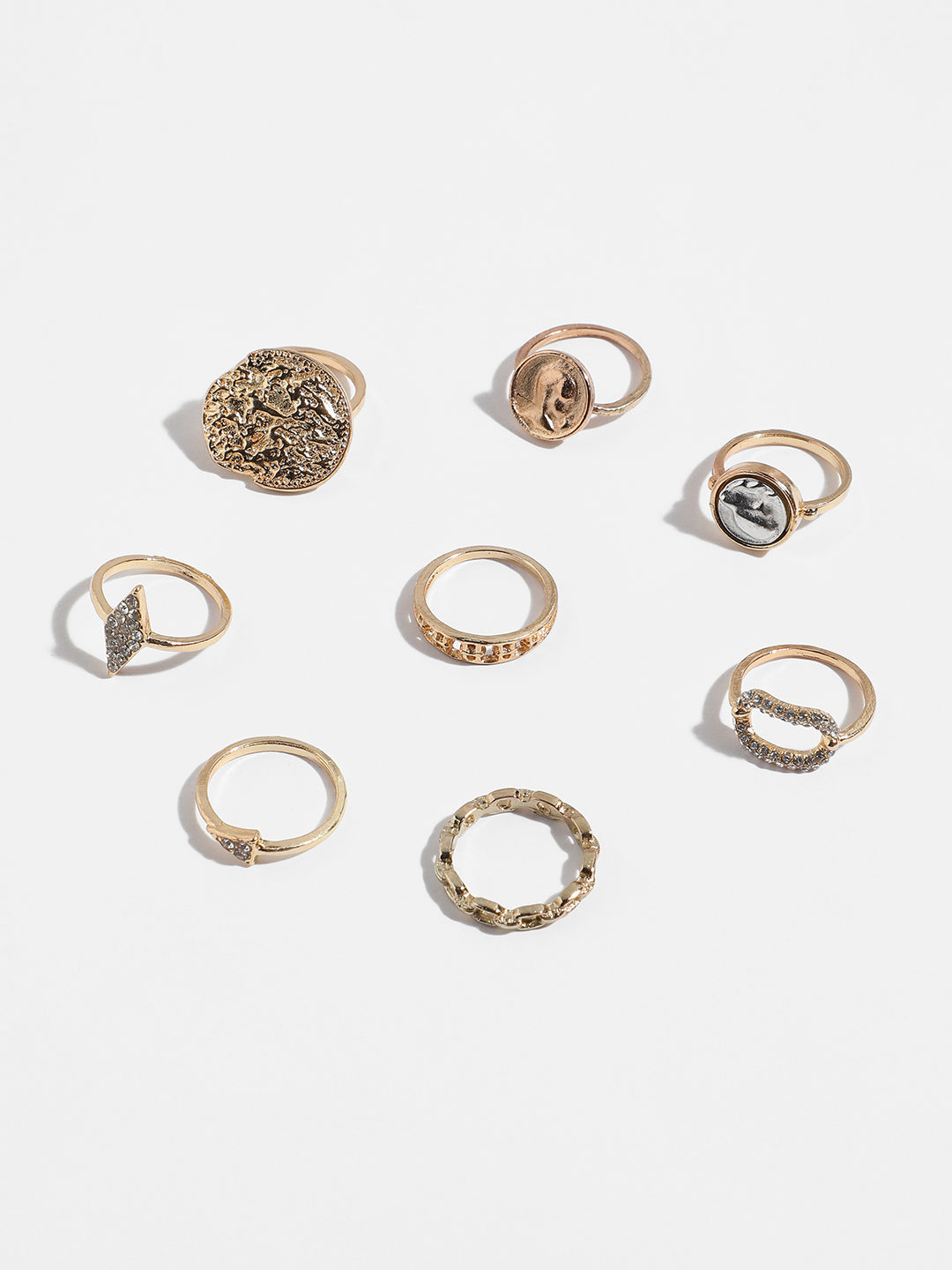 Pack of 8 Rings