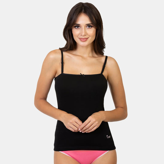 Envie Regular Fit Square Neck Short Length Camisole