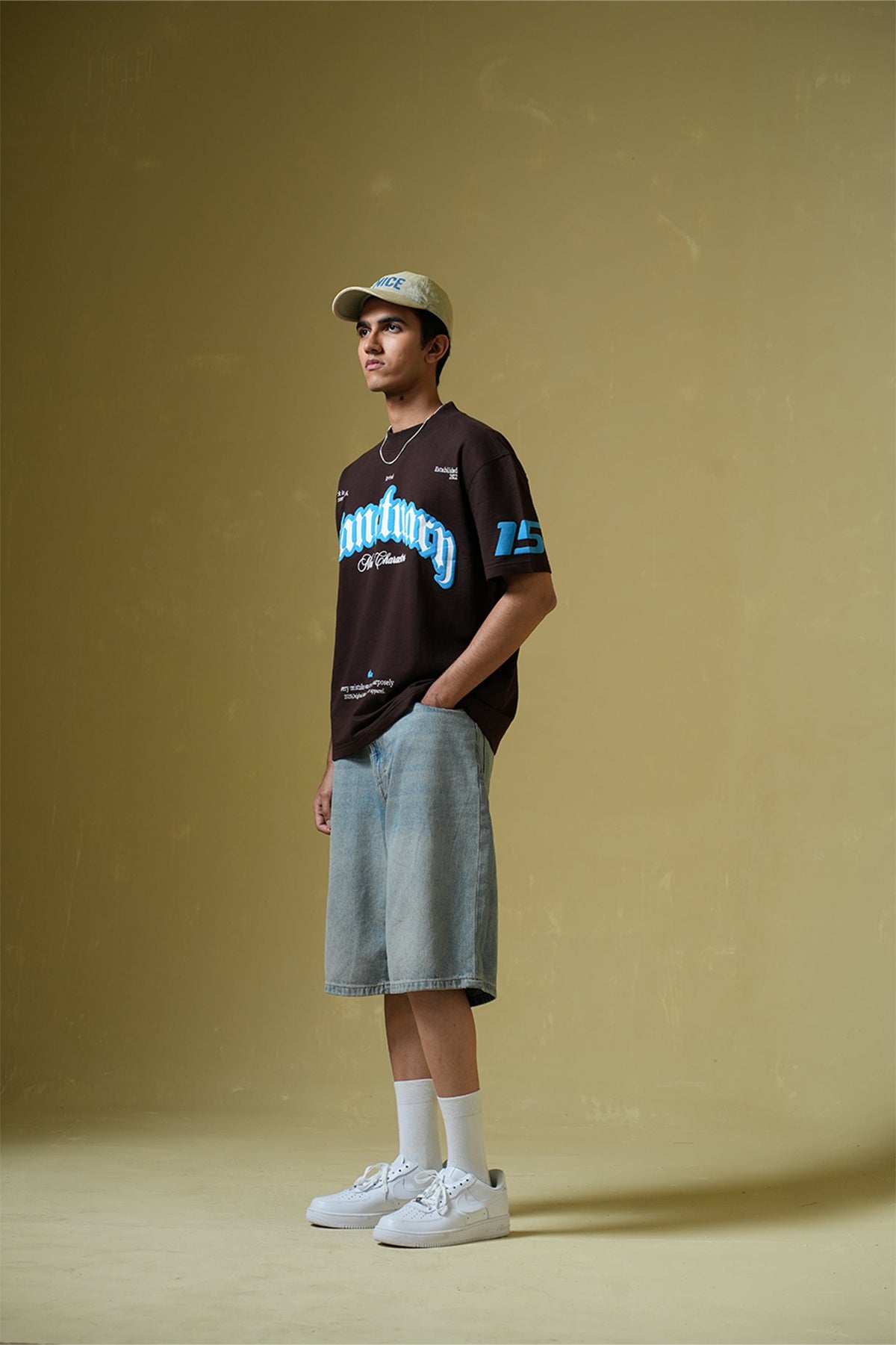Sanctuary Printed Brown Oversized T-Shirt Main Character