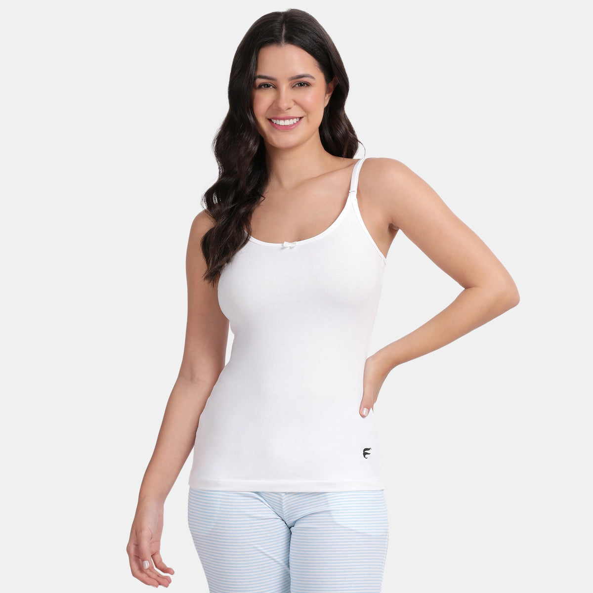 Envie Relaxed Fit Scoop Neck Short Length Camisole
