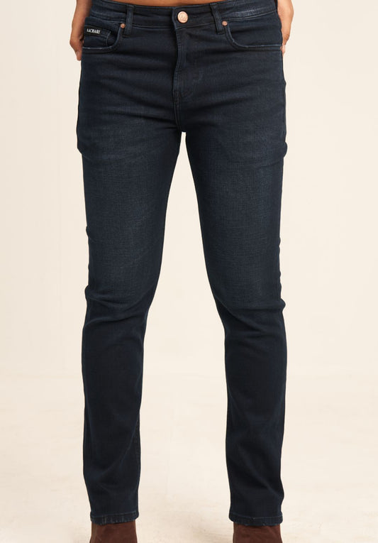 Dark Blue Straight Fit