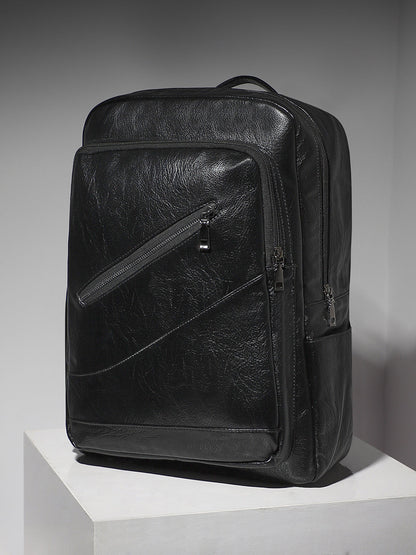The City Backpack - Grease Black