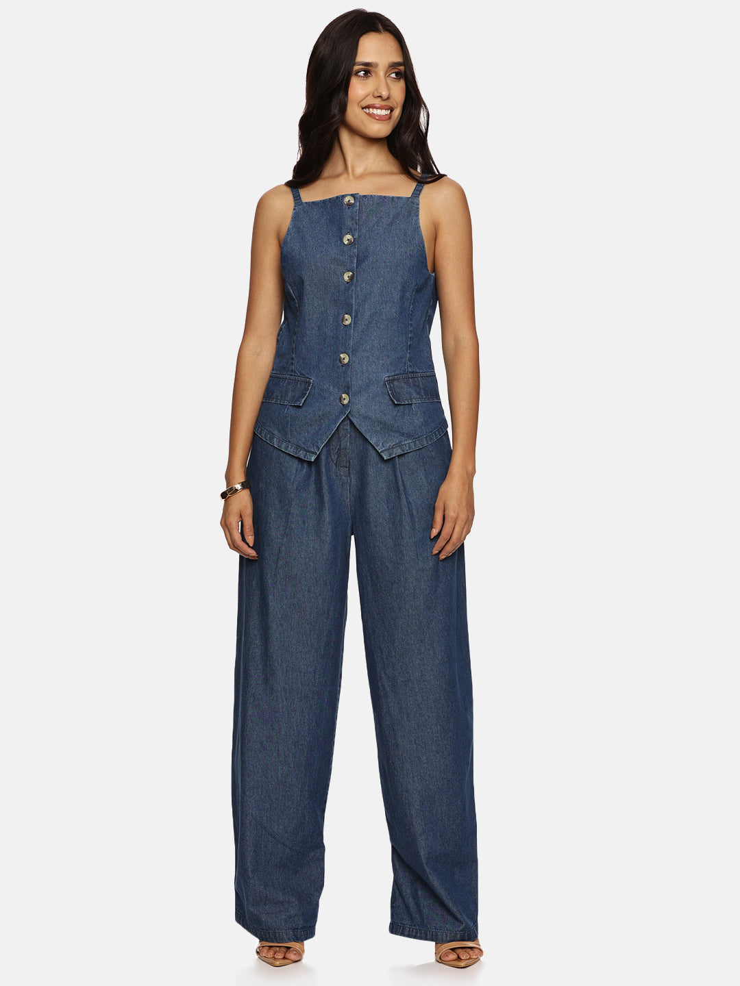 IS.U Light Blue Co-ord set