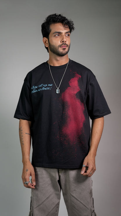 Dark Secret Black Men’S Oversized T-Shirt Rustlines