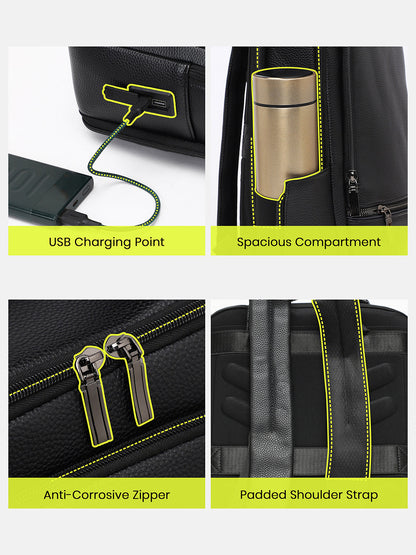 Men's The CityBound Backpack - Obsidian Black