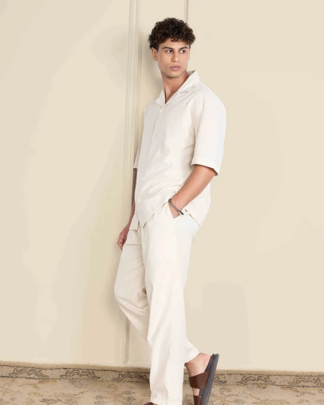 Ivory Renewed Cotton Co-ord Set House of Pure Eco