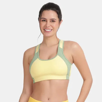 Envie full coverage padded sports bra NVB1051 for workout yoga and everyday comfort