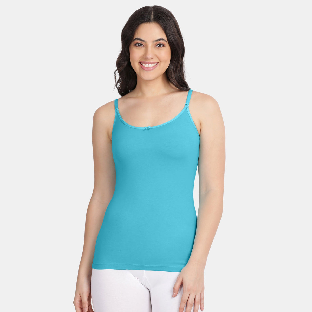 Envie Relaxed Fit Scoop Neck Short Length Camisole