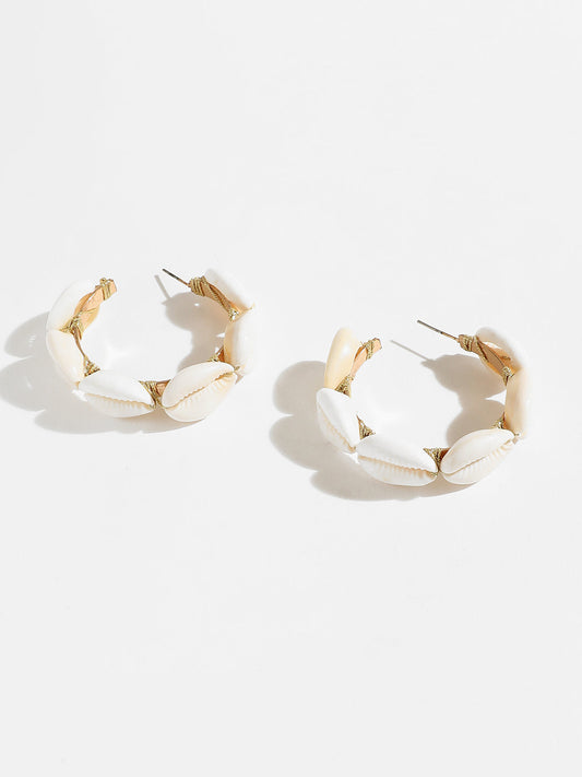 Sandy Shores Hoop Earrings