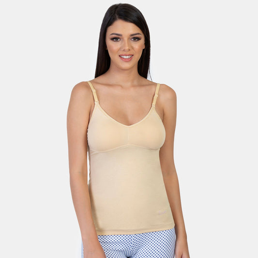 Envie Regular Fit V-Neck Short Length Moulded Camisole