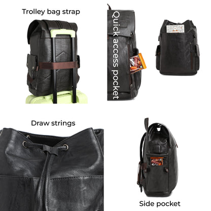 The Trekker Backpack - Coffee Brown