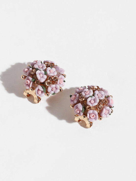 Lilac Bloom Studs