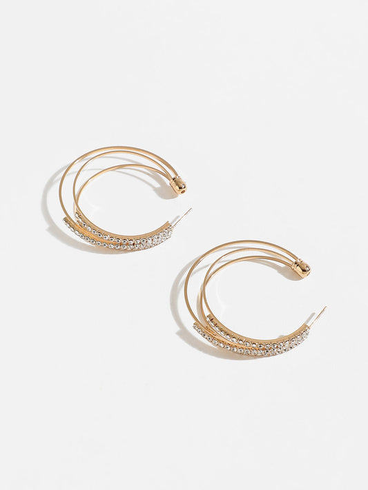 Starry Night Hoop Earrings