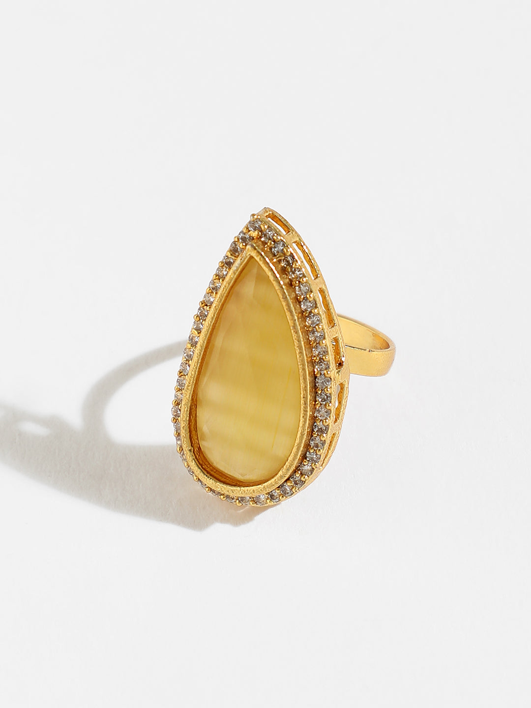 Golden Radiant Ring