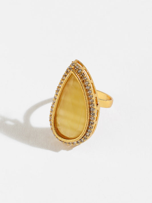 Golden Radiant Ring