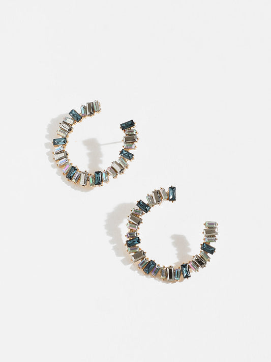 Frozen Ocean Stud Earrings