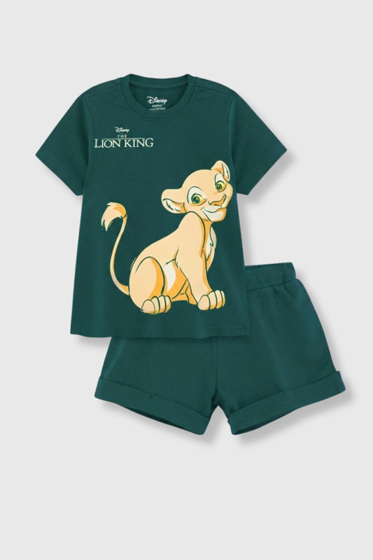 Lion King Girls Shorts set Nap Chief