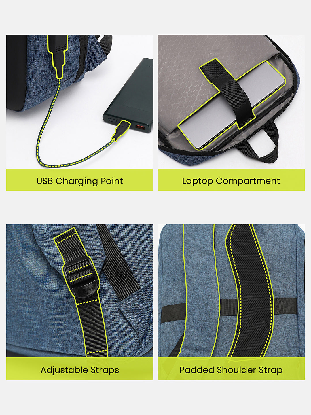 Men's The CityStride Backpack - Indigo Blue