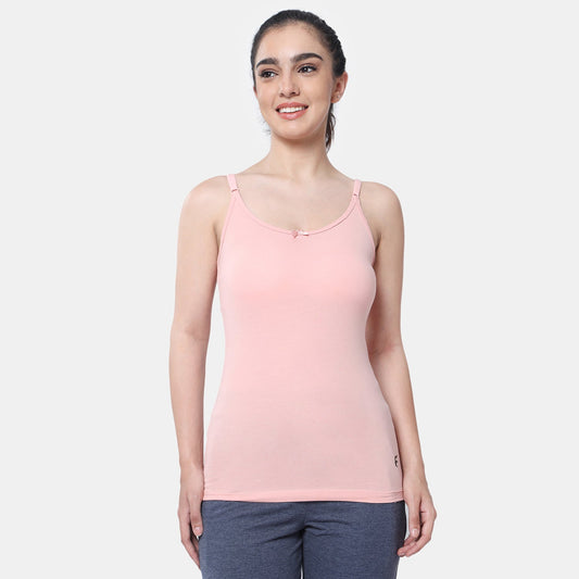 Envie Regular Fit Round Neck Short Length Basic Camisole