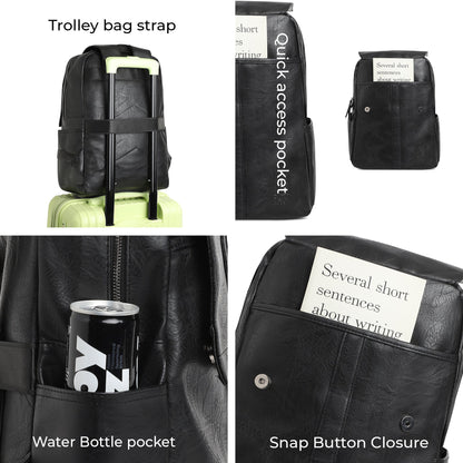 The Enigma Backpack - Grease Black
