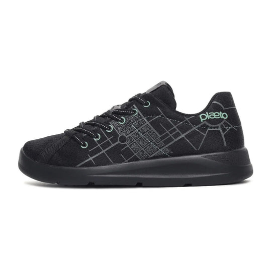 Men's Maidaan Black Training Shoes Plaeto