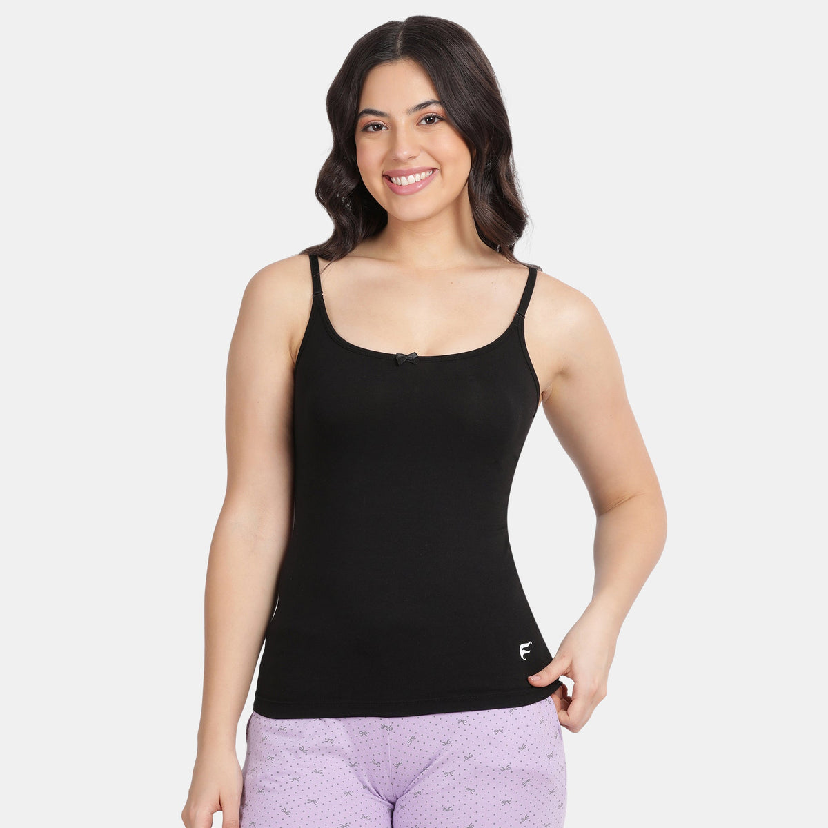 Envie Relaxed Fit Scoop Neck Short Length Camisole