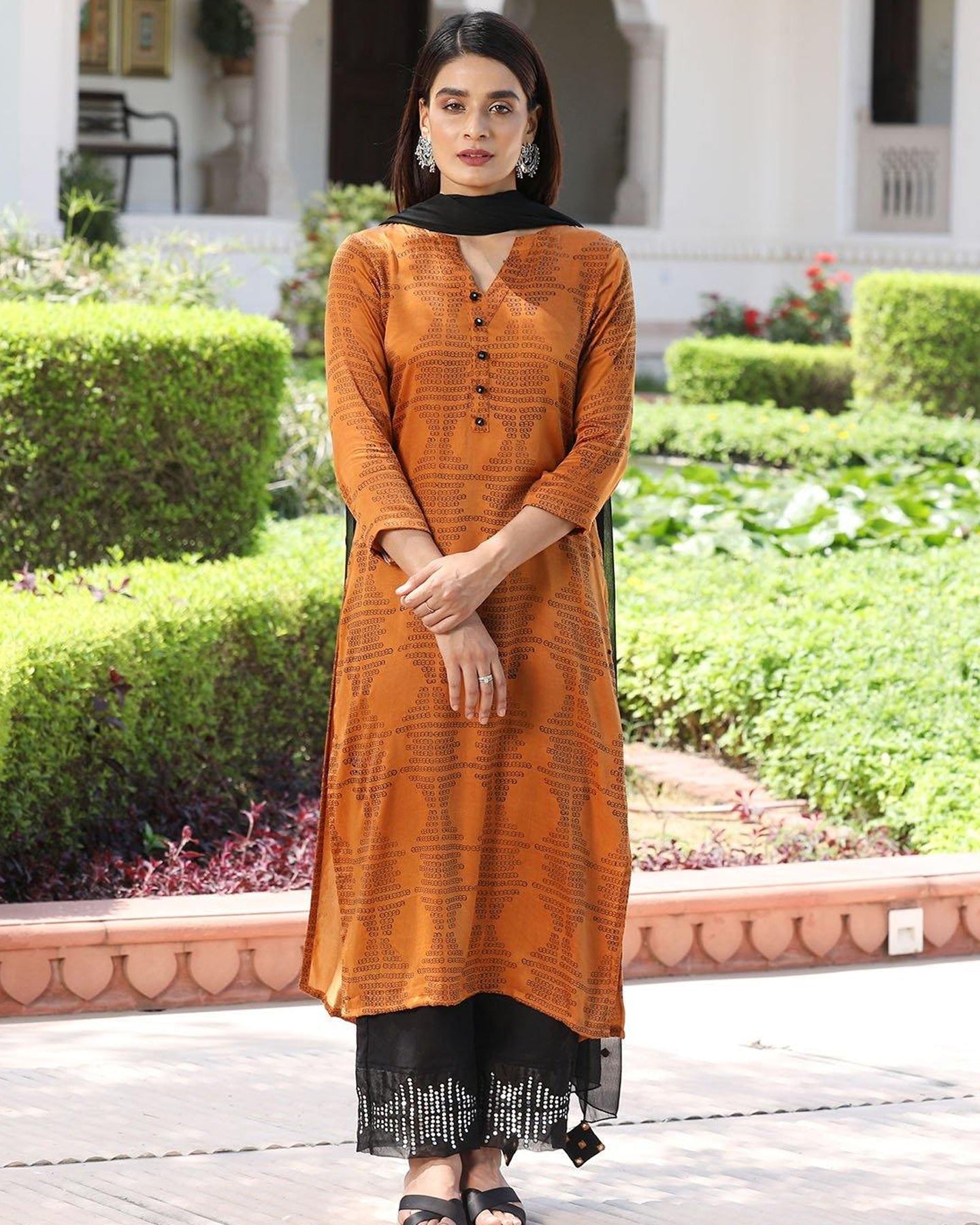 Pilo Mirror Work Suit Set