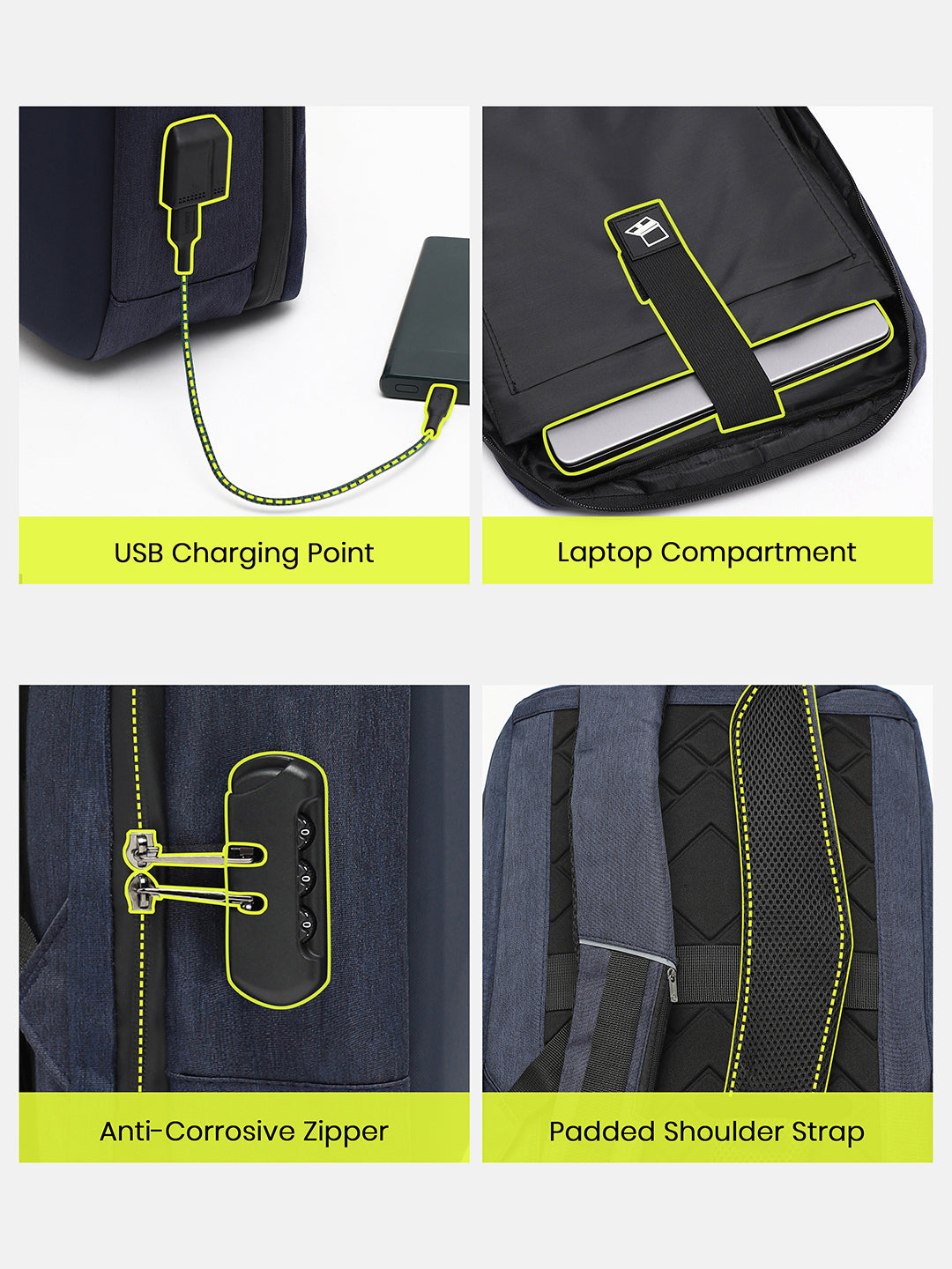 Men's The UrbanMile Backpack - Navy Blue