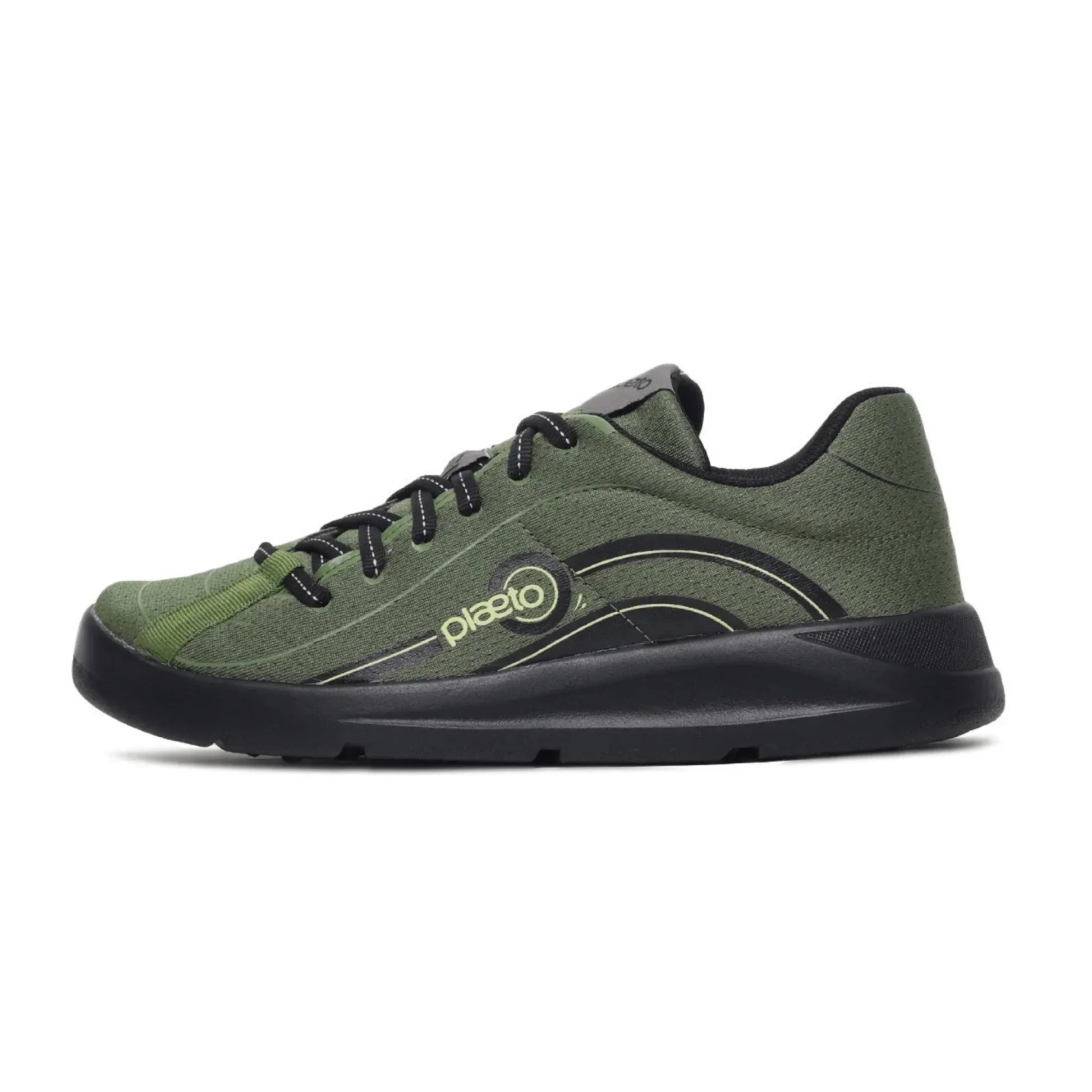 Men's Olive Go Sports Shoes Plaeto