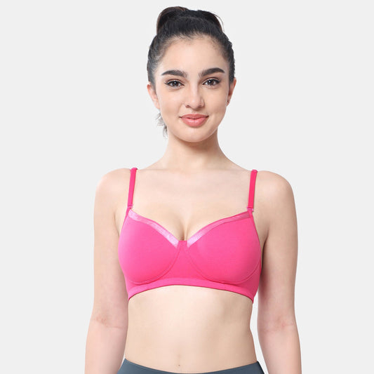 Envie Padded Non-Wired 3/4th Coverage T-Shirt Bra