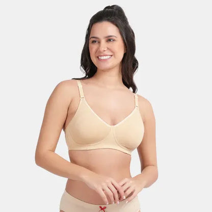 Comfortable nude minimiser bra Envie non wired non padded 3/4th coverage everyday bra