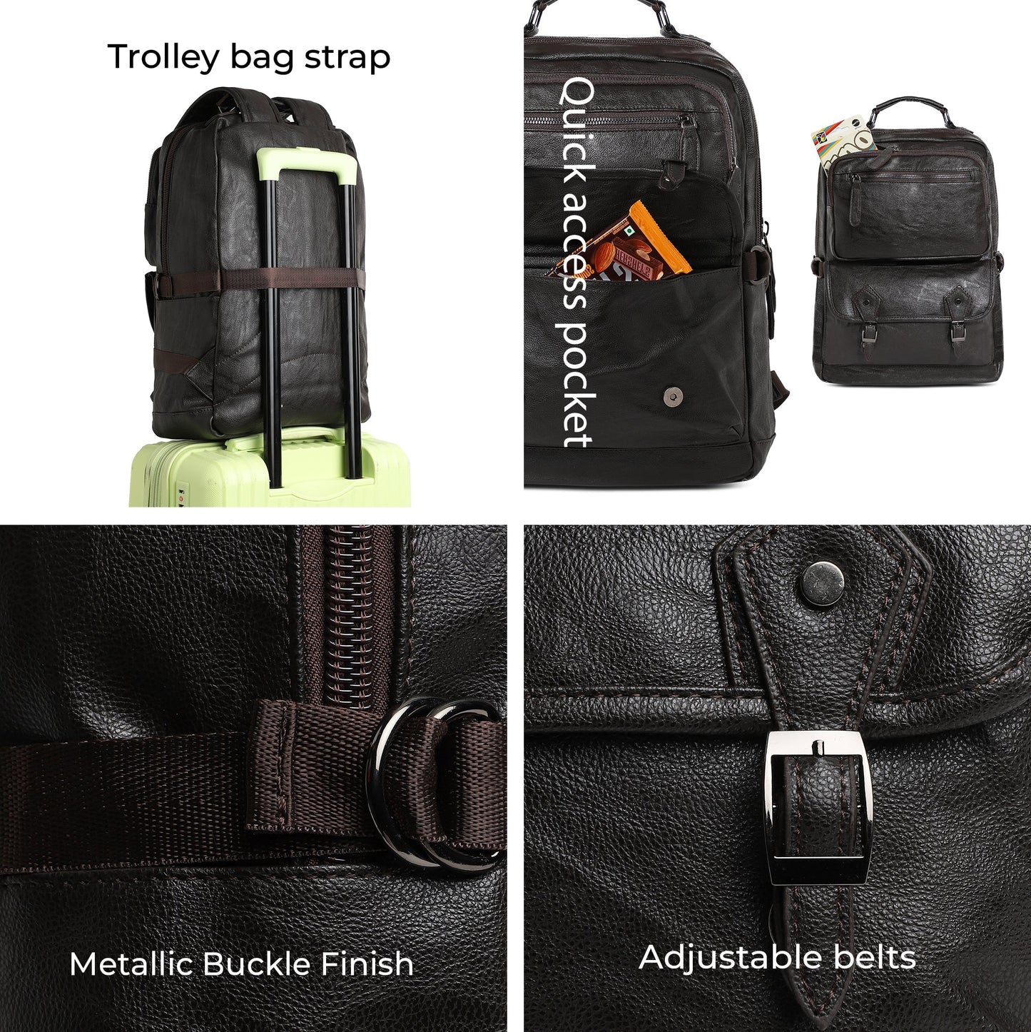 The Discovery Backpack - Cocoa Brown