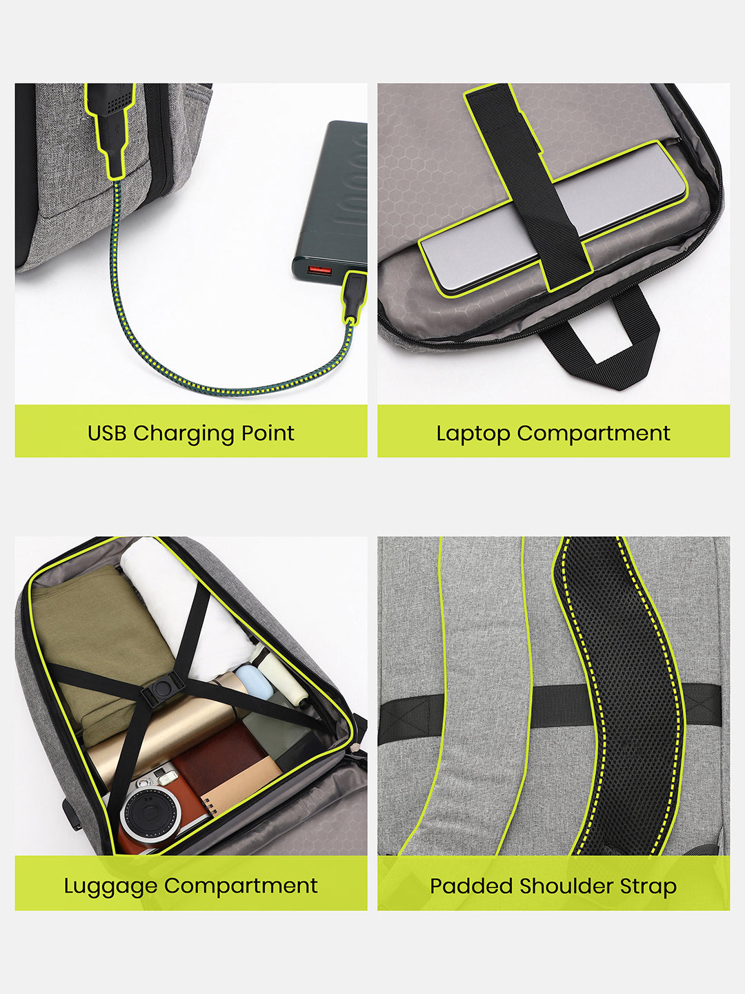 Men's The CityStride Backpack - Ash Grey