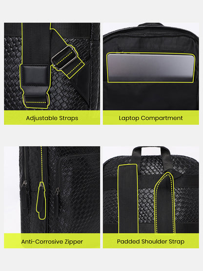Men's The Urban Weave Backpack - Raven Black