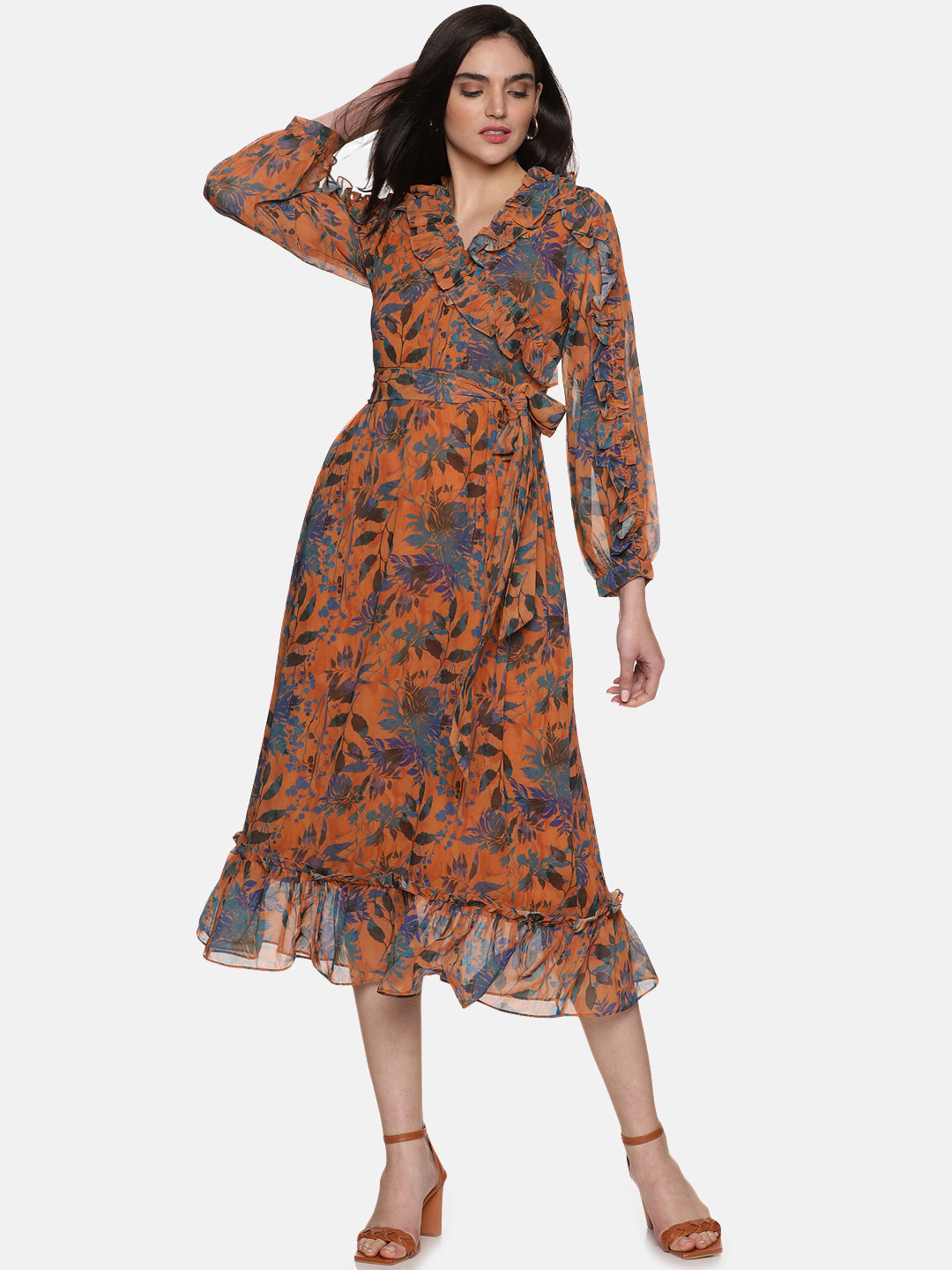 Buy long midaxi dress for women 