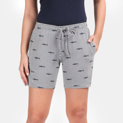 Envie Regular Fit Knitted Shorts - Assorted