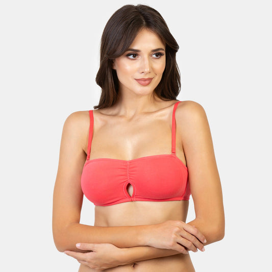 Envie Non-Padded Non-Wired Medium Coverage Bandeau Bra