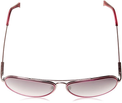 Calvin Klein Jeans  Gradient Aviator Pink Framed Unisex Sunglasses