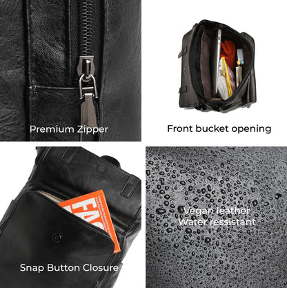 The In-Transit Backpack - Carbon Black