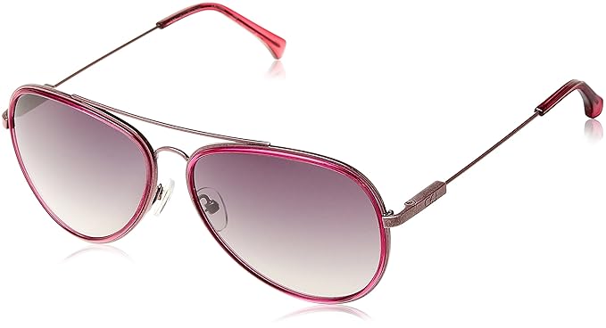 Calvin Klein Jeans  Gradient Aviator Pink Framed Unisex Sunglasses