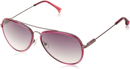 Calvin Klein Jeans  Gradient Aviator Pink Framed Unisex Sunglasses