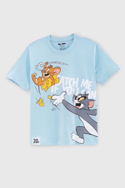 Tom and Jerry Catch Me Swing T-Shirt