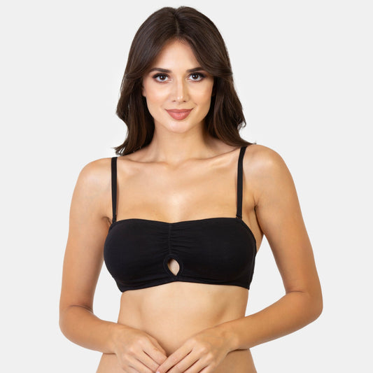 Envie Non-Padded Non-Wired Medium Coverage Bandeau Bra