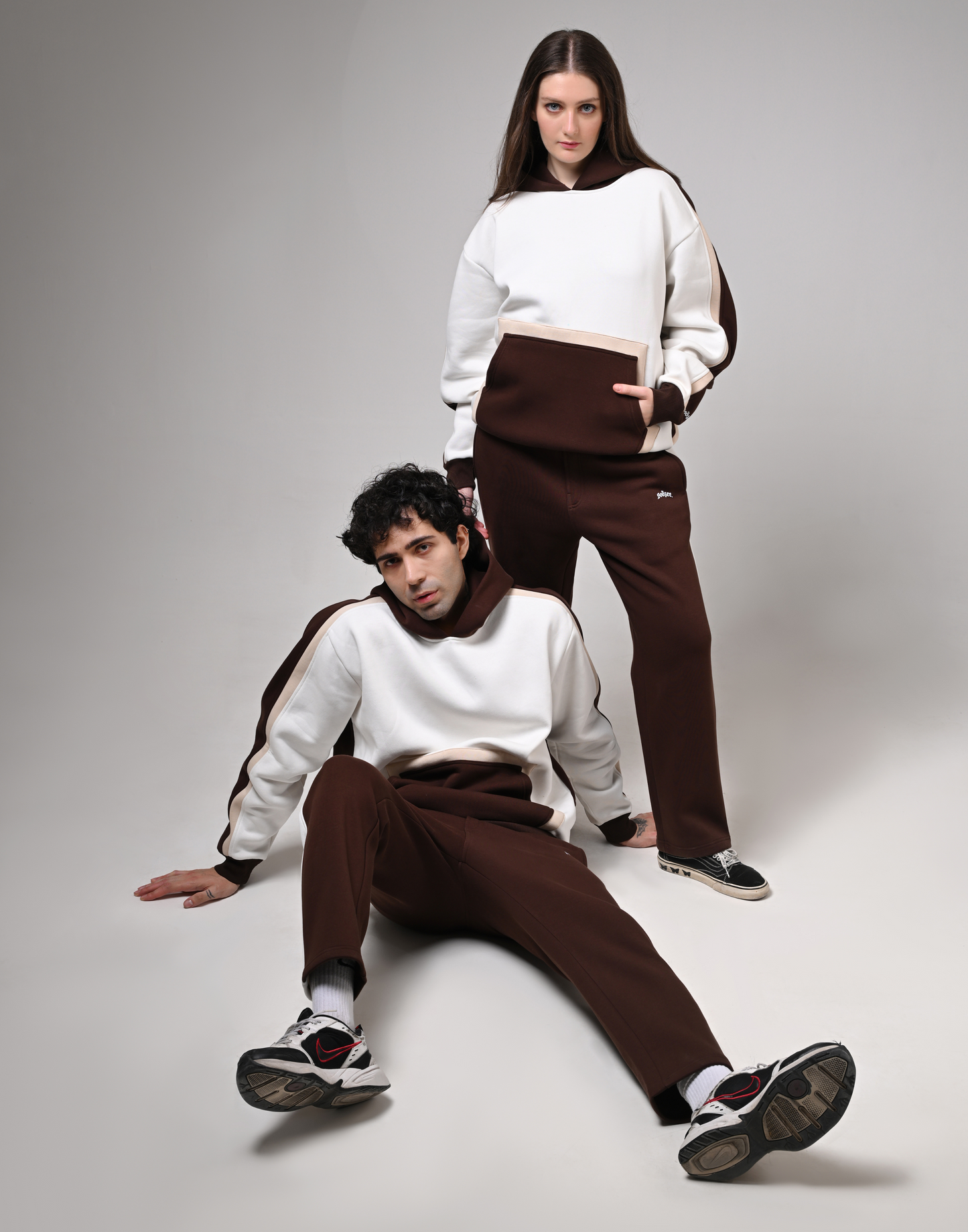 Unisex Winter Brown Co-ord Set