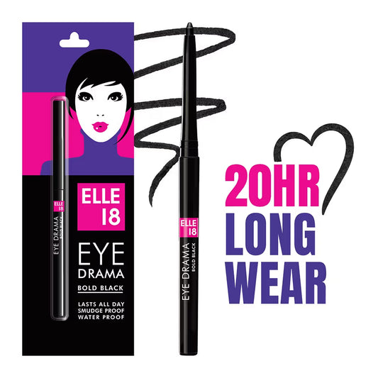 ELLE 18 EYE DRAMA KAJAL - BOLD BLACK 0.35 GRAM