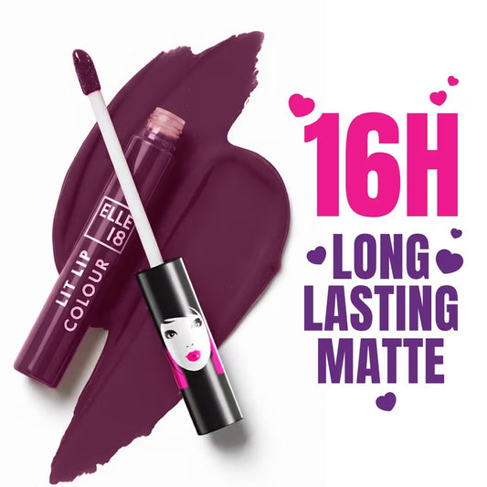 Elle 18 Liquid Lip Color Sangria Blamca