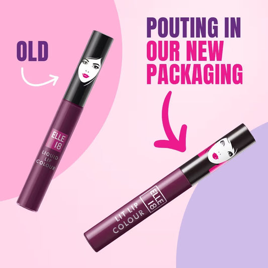 Elle 18 Liquid Lip Color Sangria Blamca